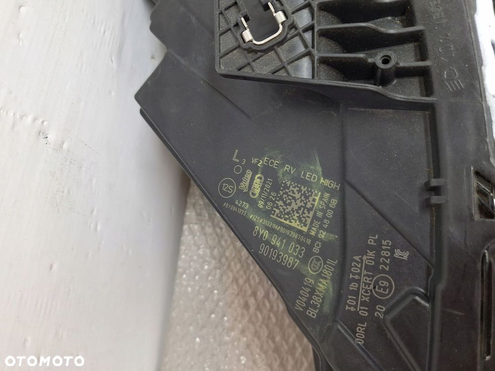 REFLEKTOR FULL LED AUDI A3 S3 8Y 8Y0 2019-2023 ORYGINAŁ OE - 3