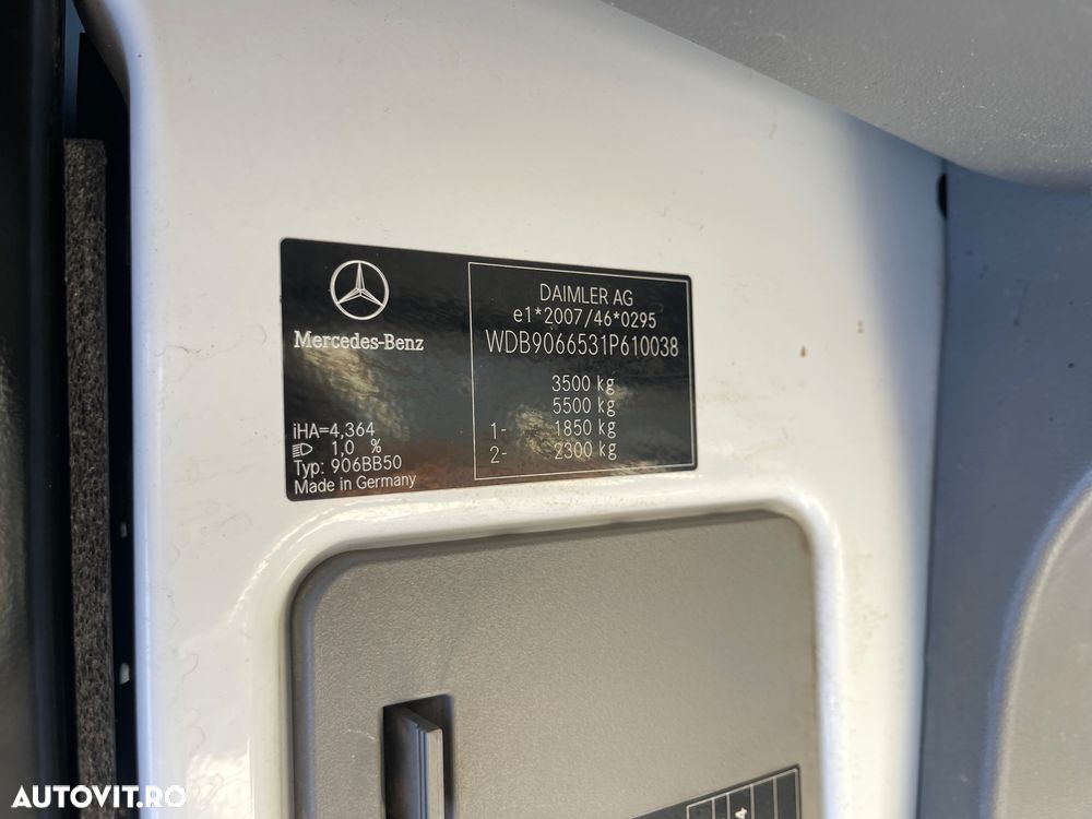 Mercedes-Benz Sprinter 516CDI MEDIU PUNTE DUBLA - 33