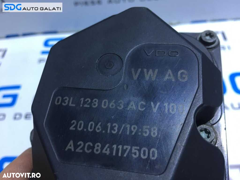 Clapeta Acceleratie Volkswagen Touran 2.0TDI 2010 - 2015 Cod 03L 128 063 AC 03L128063AC - 2