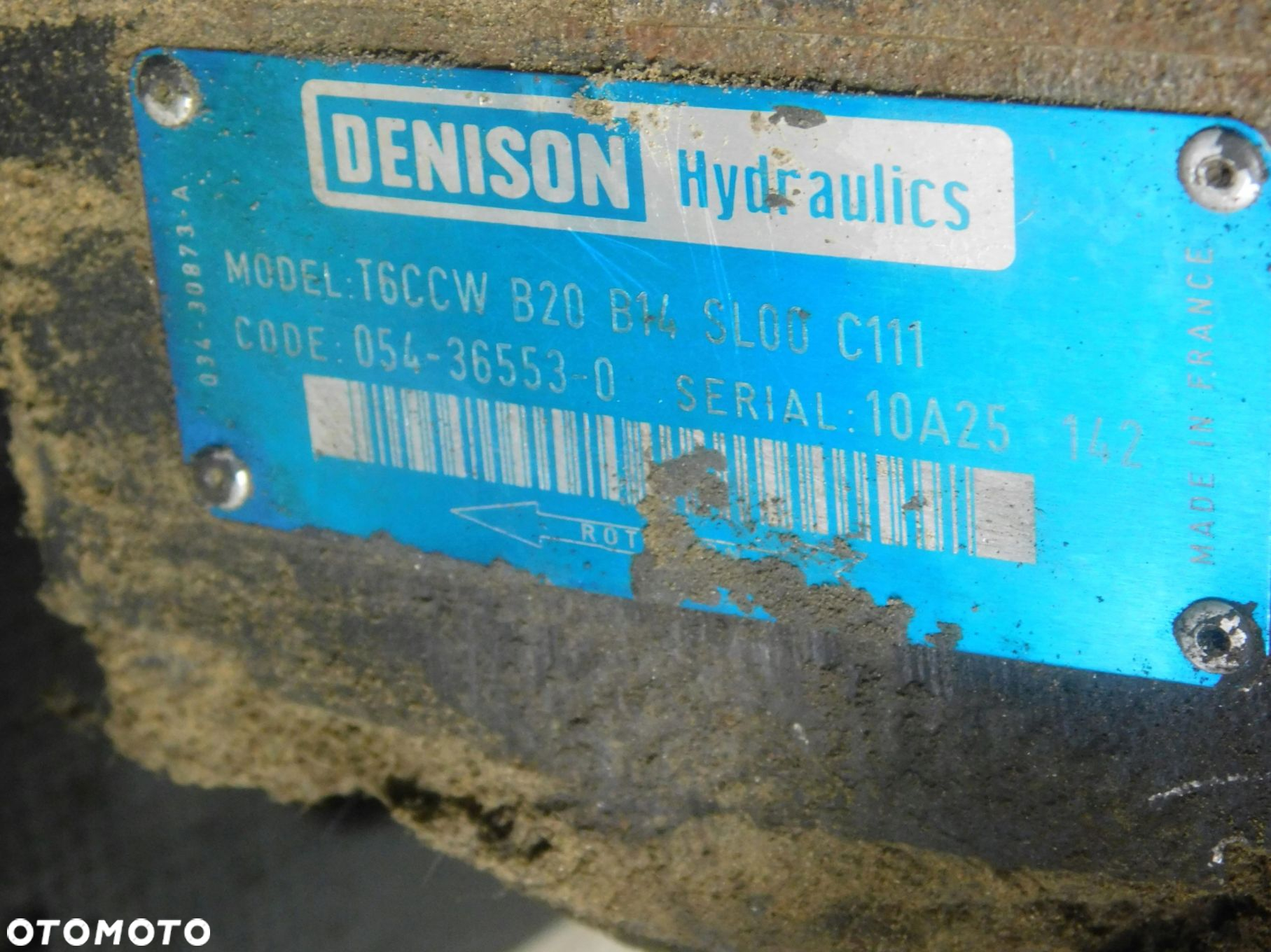 Denison T6Ccw B20 Pompa Hydrauliczna Przystawka Renault - 2