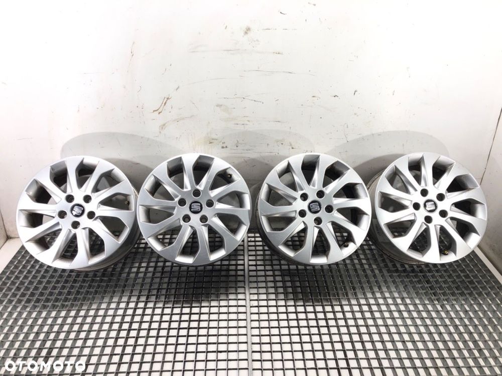 FELGI ALUMINIOWE KOMPLET 16'' 6,5  5X112 57,1ET 46  SEAT LEON (5F1) 2012 - 2022 1.6 TDI 77 kW [105 - 1