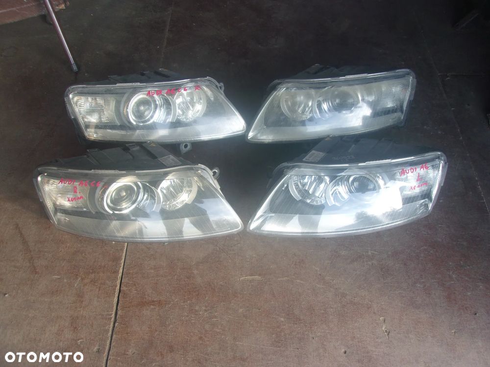 AUDI A6 C6 LAMPA PRZEDNIA PRAWA LEWA BI-XENON 4F0941003AK EUROPA - 1