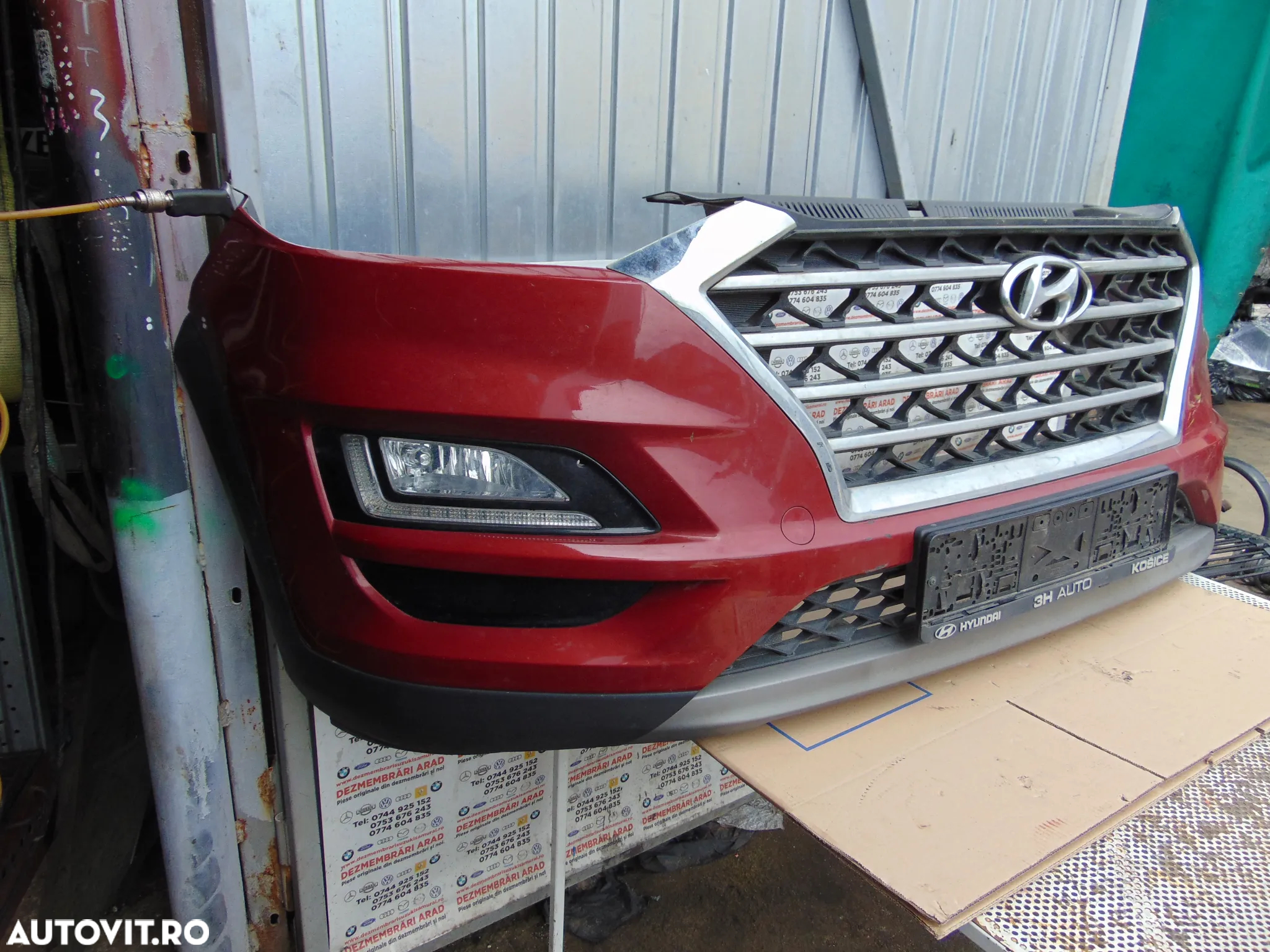 Bara fata Hyundai Tucson facelift 2018-2021 bara fata completa spoiler - 3
