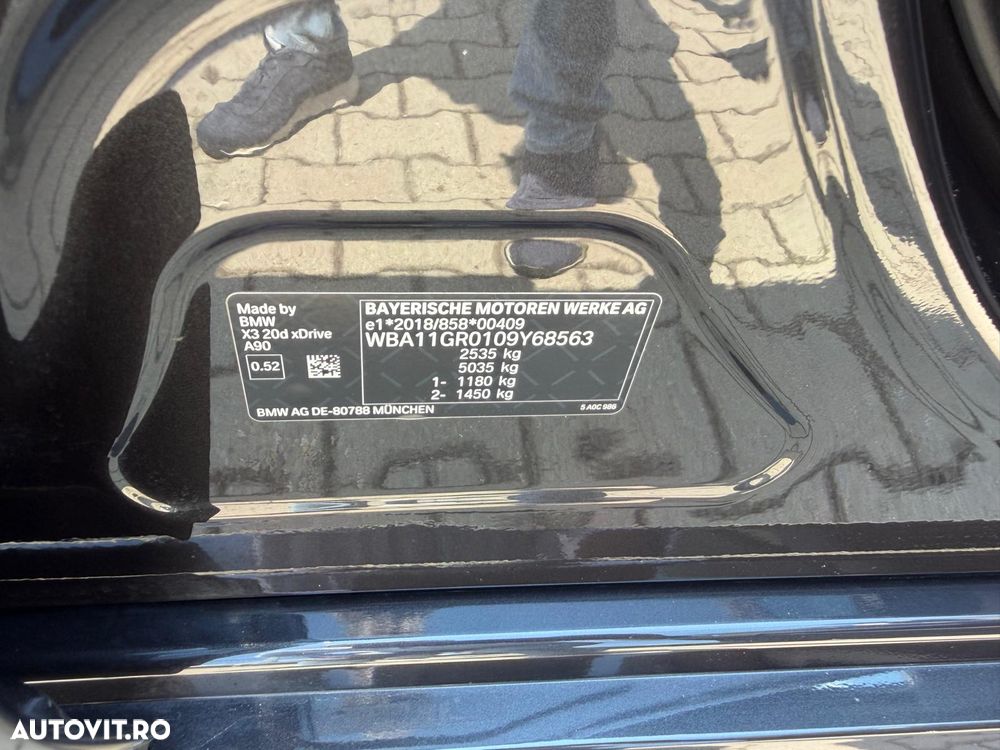 BMW X3 20d xDrive - 22
