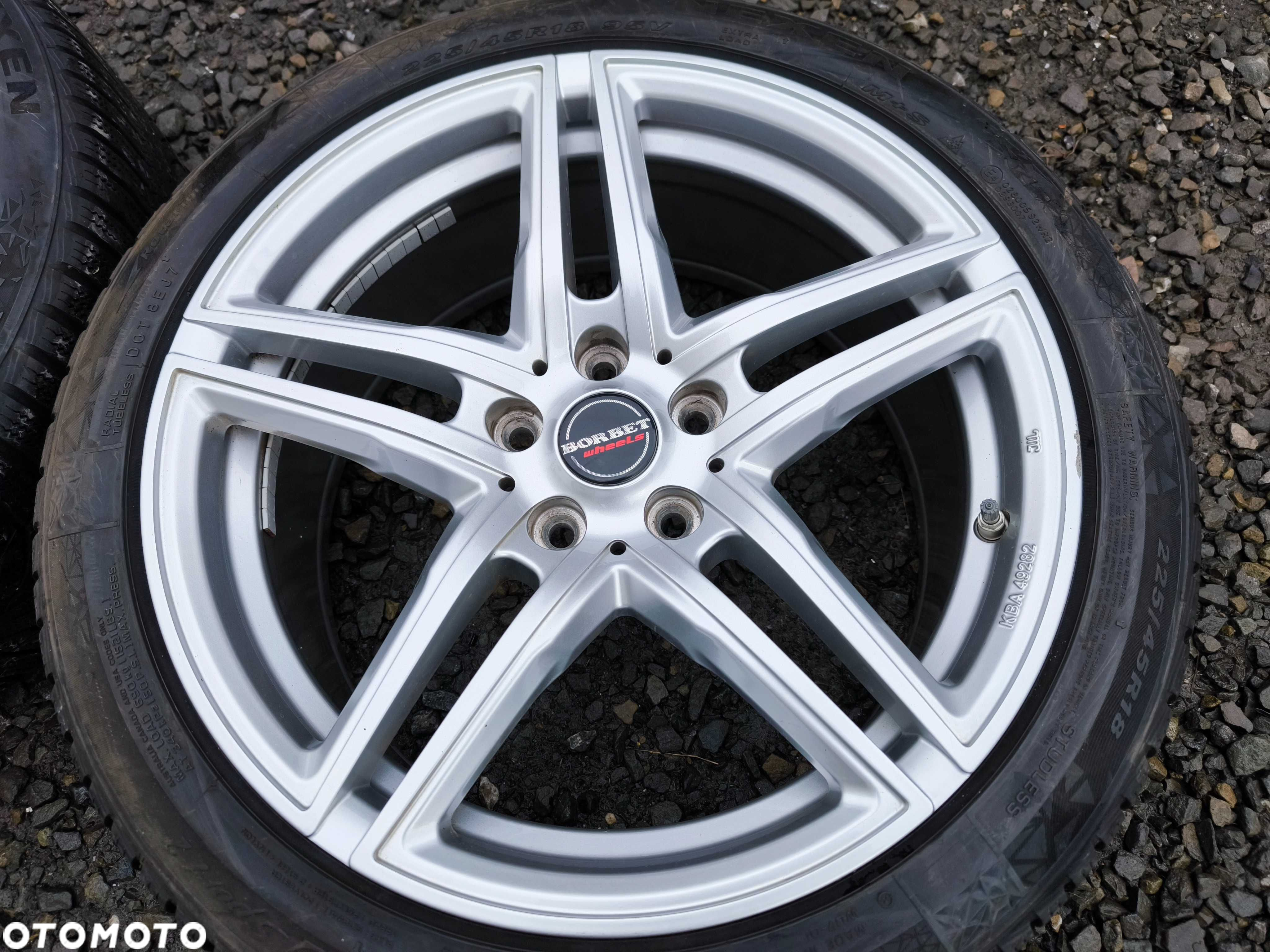 Koła Skoda VW Audi Seat Mercedes BMW 18 cali 5x112 ET45 Opony 225/45 - 3