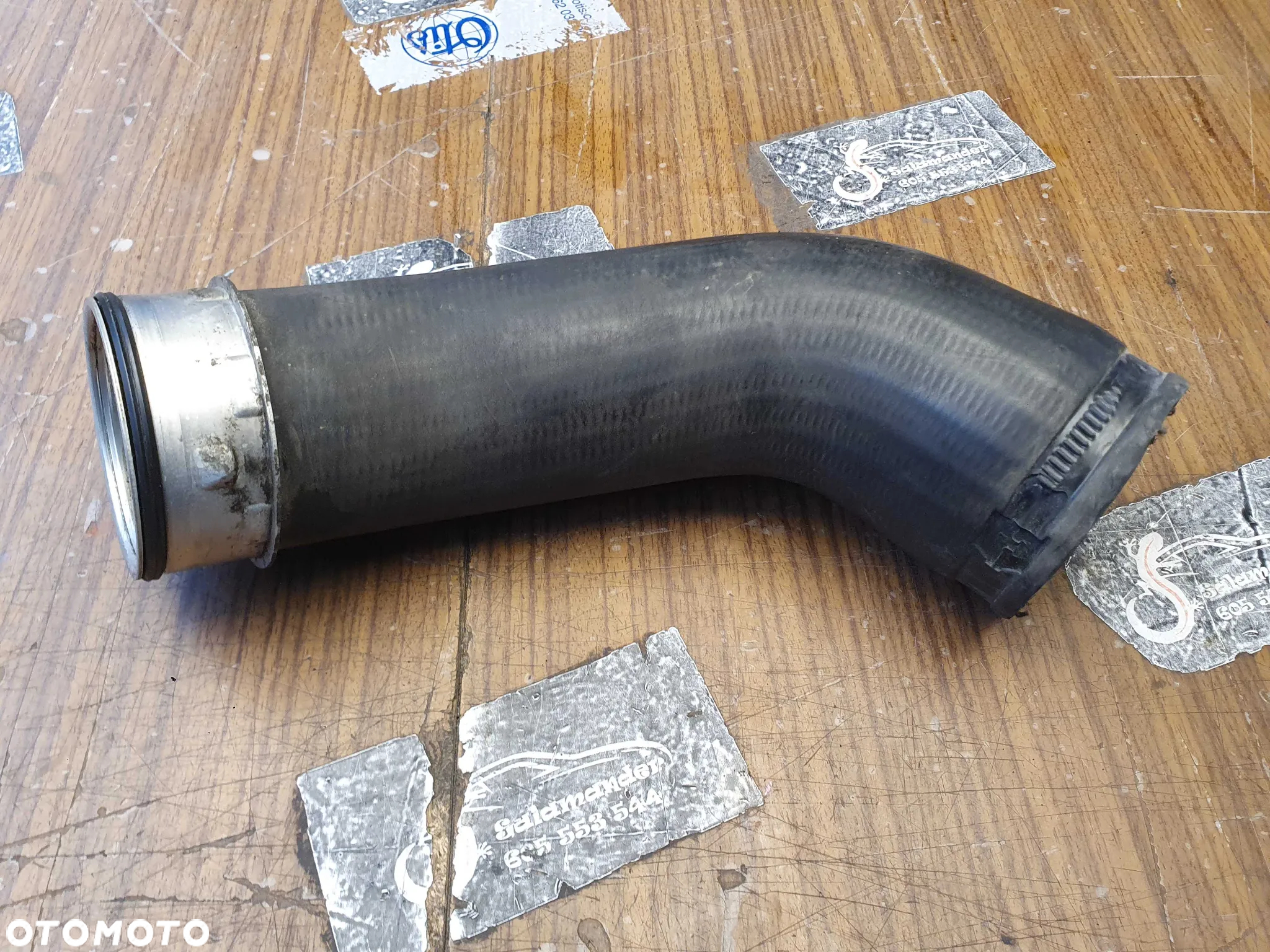 Rura Przewód Waz Intercooler Turbiny Turbo 2.0 TDI VW Transporter T5 Lift Caravella Multivan - 12