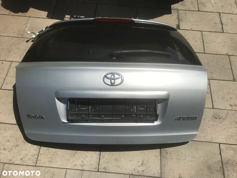 Toyota Avensis T25  03-08 Klapa Bagażnika Kombi Kolor 1C0 Idealna Bez Korozji - 1