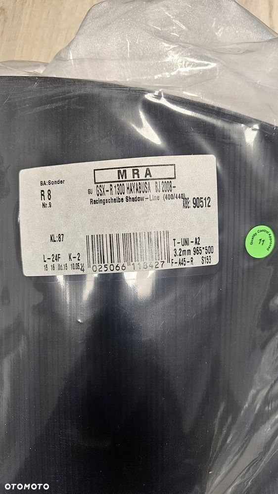 Szyba owiewka MRA Racing Suzuki GSX-R 1300 Hayabusa (2008+) - 2