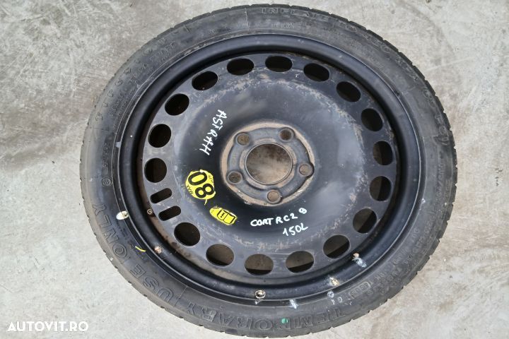 Roata de rezerva slim R16 2160132 4.00BTX16H2 ET41  115/70 R16 216013 - 1