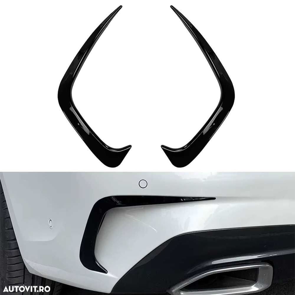 Set Extensii Ornamente Prelungiri Simple Bara Spate BMW G20 G21, Negru - 1