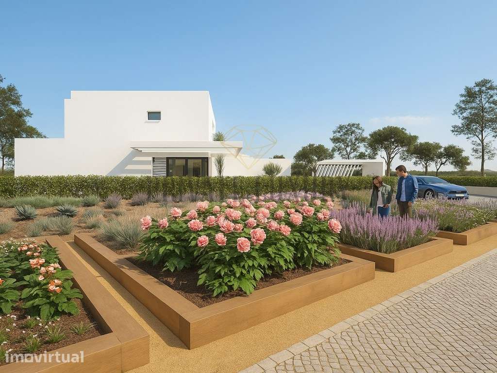Moradia T4 Bioclimática em condomínio privado em Azeitão - Grande imagem: 5/35
