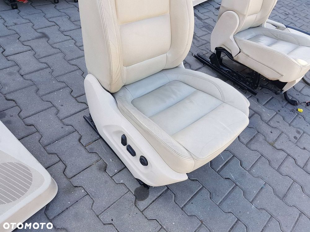 VW TIGUAN I 5N 06-15r FOTELE SKÓRZANE KANAPA KOMPLET - 7