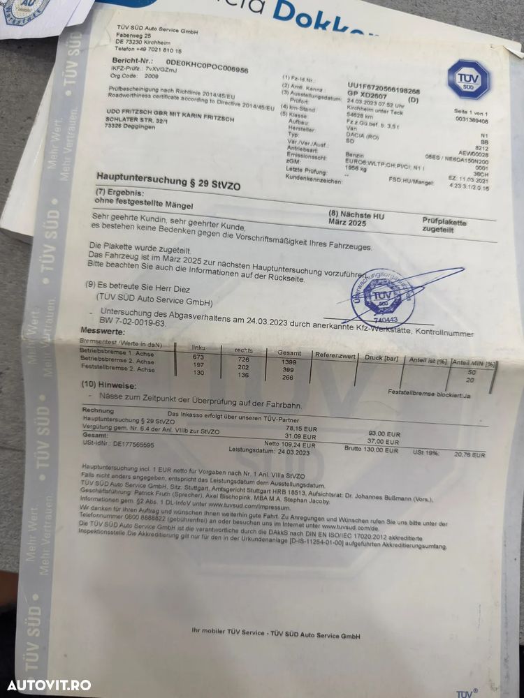 Dacia Dokker TCe 130 GPF Laureate - 14