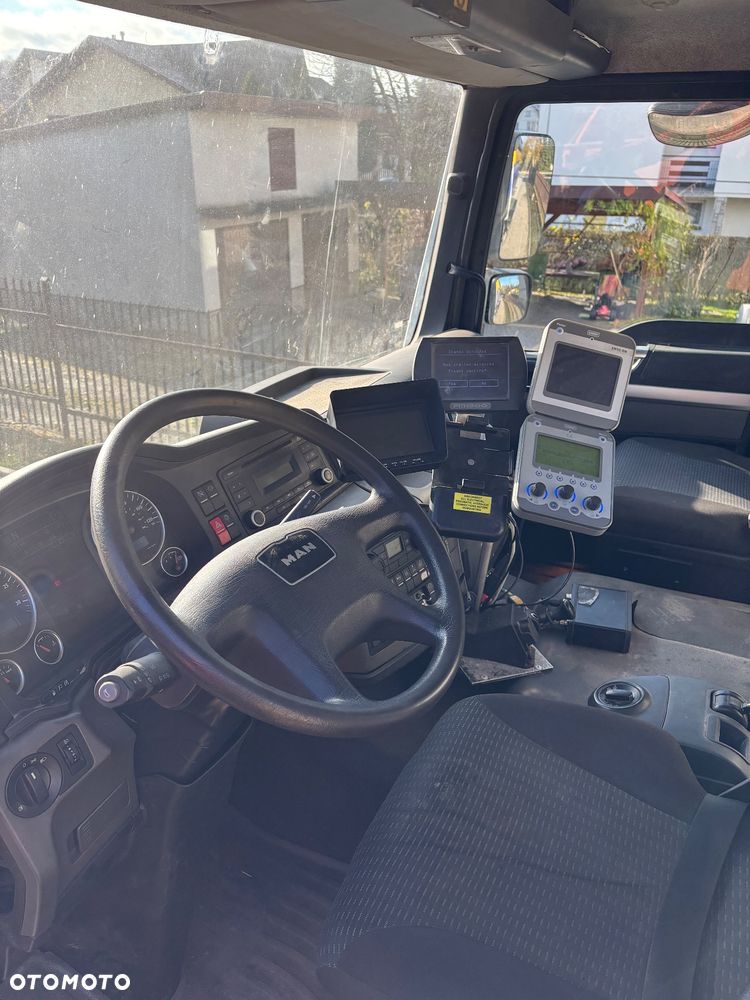 MAN TGM 26.290 6X4BB PIASKARKA SOLARKA pług schmidt - 19