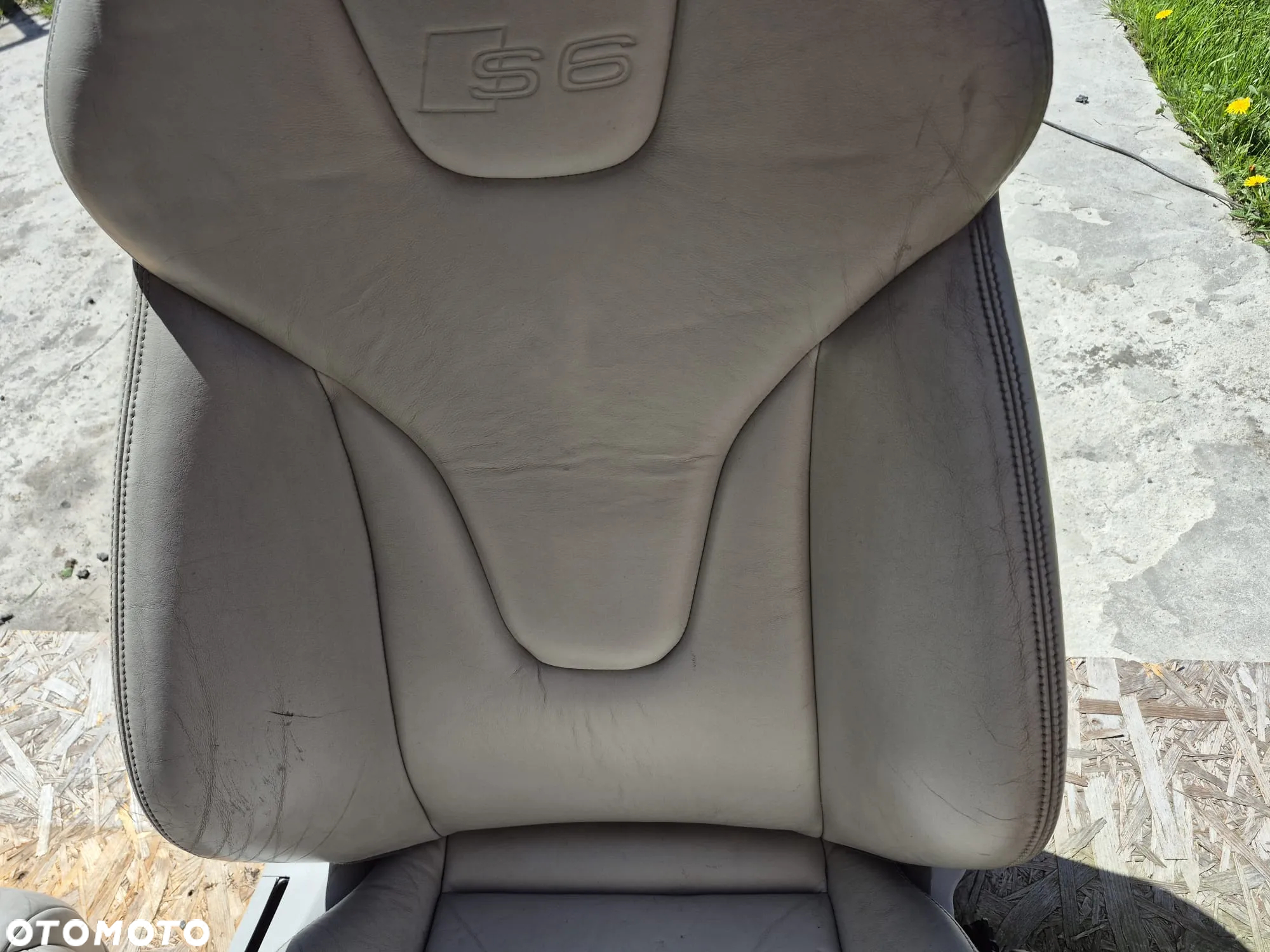 AUDI S6 C6 FOTELE PRZÓD KANAPA SKÓRA ELEKTRYKA GRZANE - 9