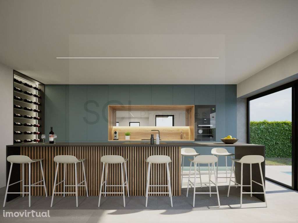 Moradia T4 Isolada Aroeira Piscina e Garagem Lote de 380 m2 - Grande imagem: 4/38