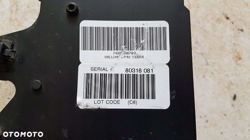 PEDAŁ POTENCJOMETR GAZU DAF LF 45 55 EURO 4 , EURO 5 7420930679 - 3