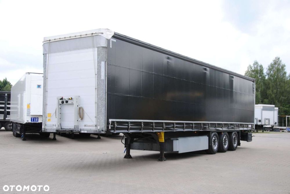 Schmitz Cargobull SCS kurtyna, podnoszona oś - 7