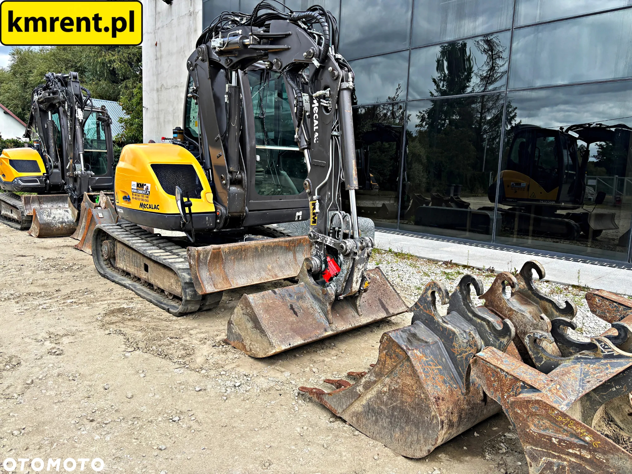 Mecalac 6 MCR MINI KOPARKA 2018r. | JCB 8035 VOLVO ECR 48 25 CAT 308 KUB - 8