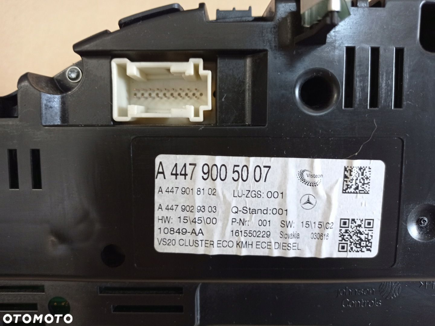 LICZNIK ZEGARY MERCEDES VITO 14- 447 A4479005007 4479005007 EU - 3