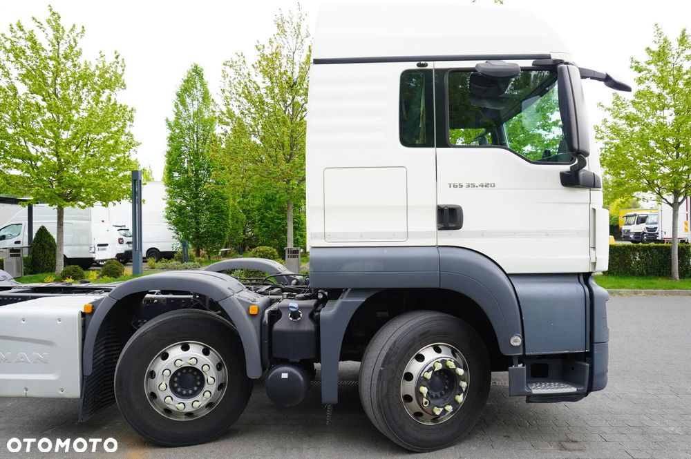 MAN TGS 35.420 8×2 / Rama 6,4 m / 3 osie skrętne / ADR AT / 3 szt. - 12