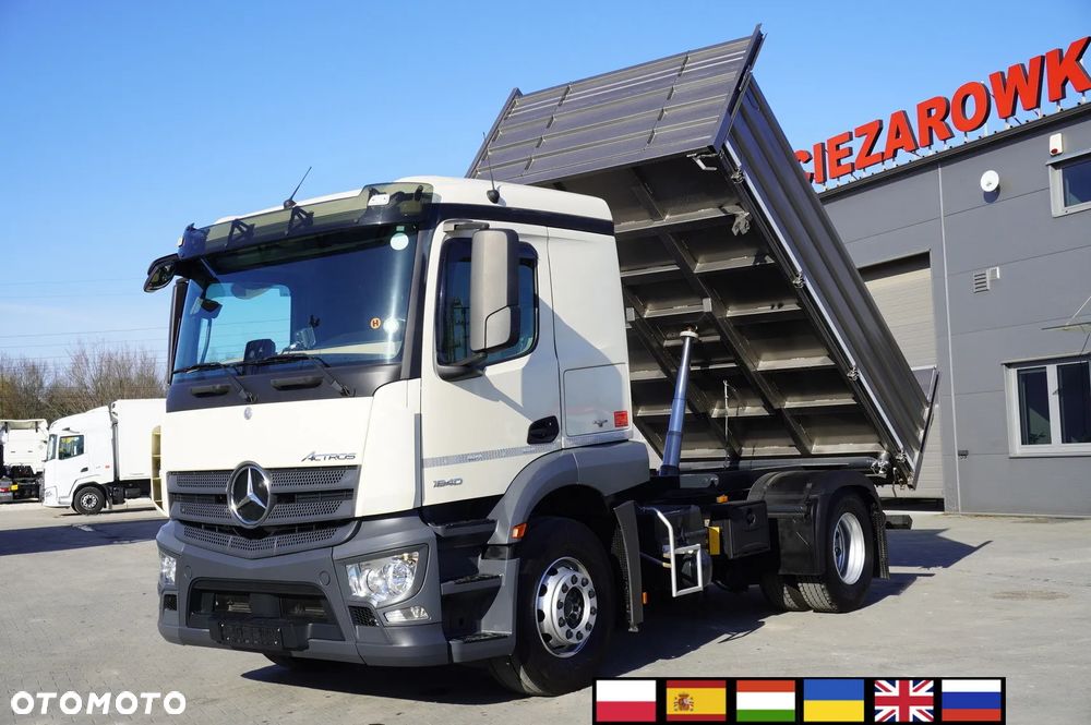Mercedes-Benz Actros 1840 / NOWA Wywrotka 3-stronna 10 EPAL / Blokada mostu / Ład. 10 t - 1