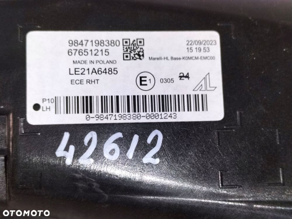 lampa przednia reflektor lewa expert iv 24- jumpy iv 24- vivaro c lift 24- - 8