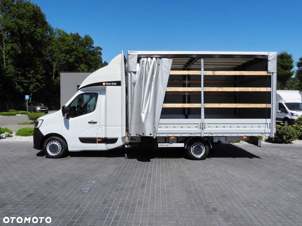 Renault MASTER  PLANDEKA 10 PALET WEBASTO TEMPOMAT LEDY PNEUMATYKA KLIMATYZACJA  165KM - 9