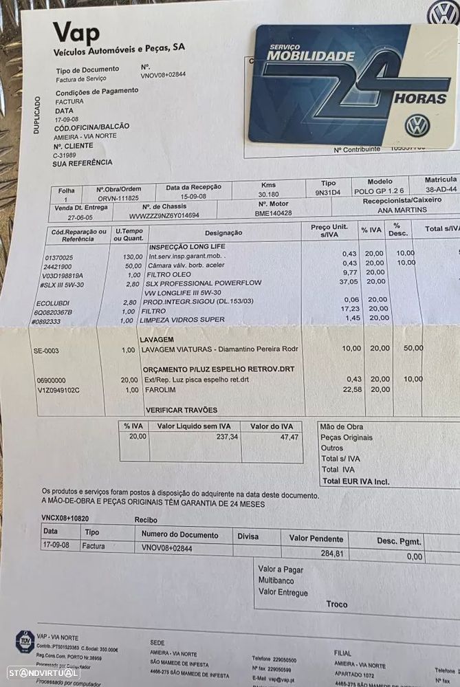 VW Polo 1.2 Confortline AC - 44