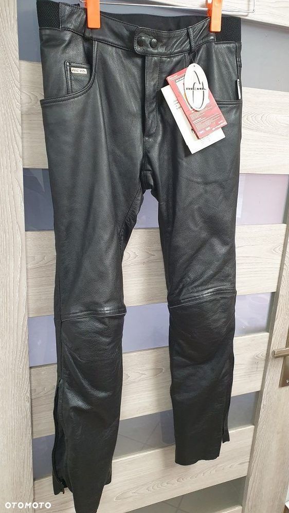 Spodnie Motocyklowe Skórzane RICHA Highlander  Rozmiar 50 (32) - 4