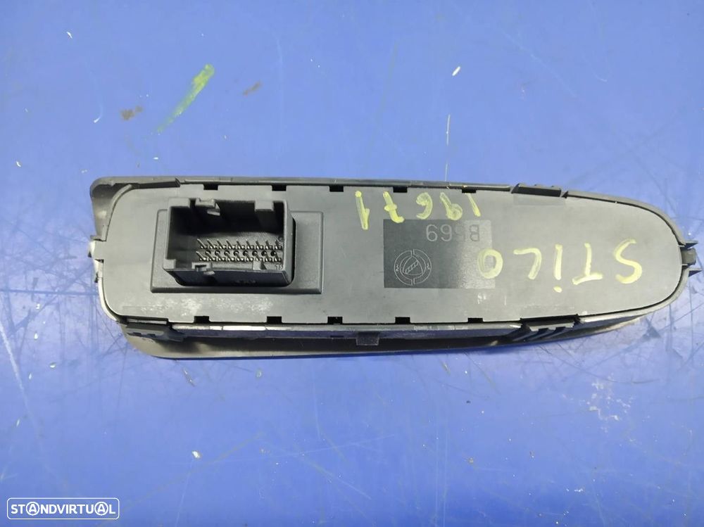 COMANDO ELEVADOR DE VIDRO FRONTAL ESQUERDO FIAT STILO 2004 -192A1.000 - 4