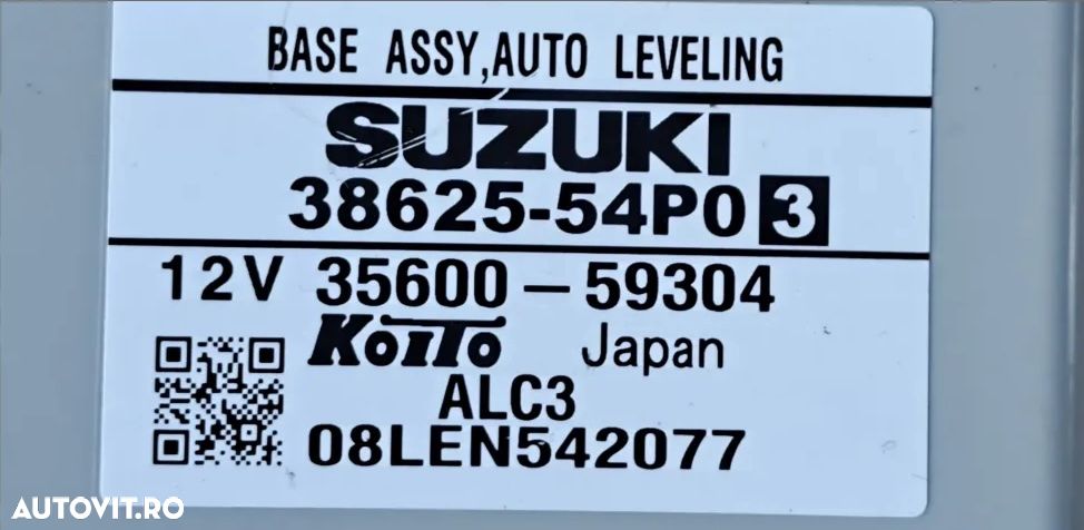 Calculator modul ASSY Auto Leveling suzuki vitara ly cod: 38625-54P0 - 3