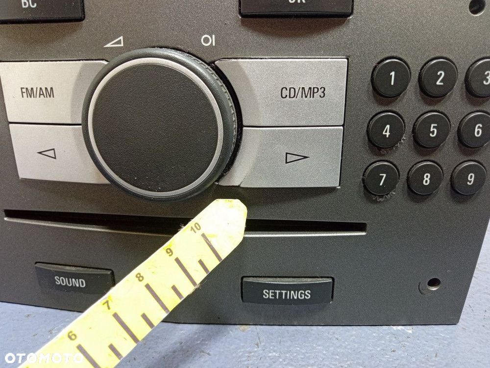 OPEL ASTRA H RADIO WYŚWIETLACZ KOMPLET 13251048 13208089 - 10