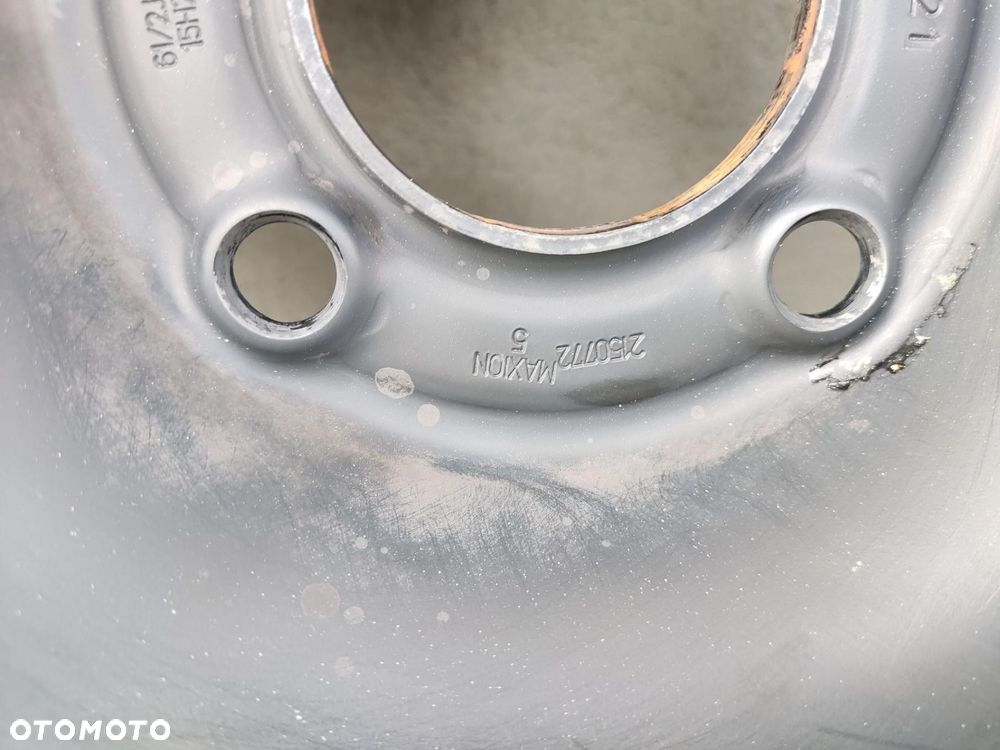 KOŁA OPONY FELGI STALOWE 15 CITROEN C3 III 2016-2020 6,5J ET20 4X108 - 13