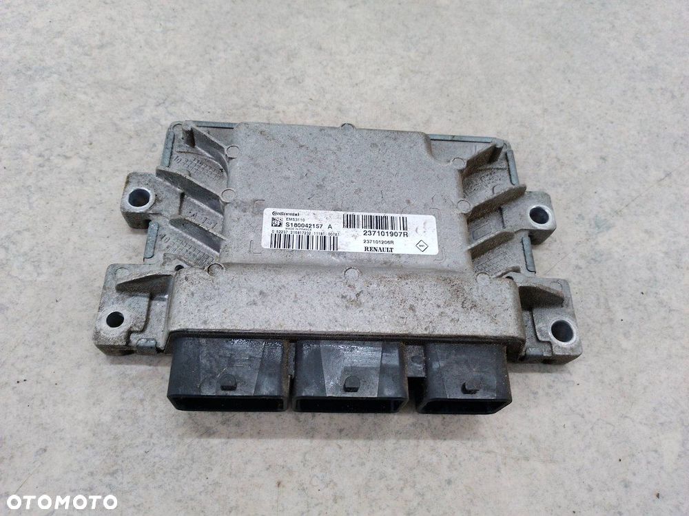 KOMPUTER, STEROWNIK RENAULT CLIO III FL 237101206R S180042157A 1.2 16V - 3
