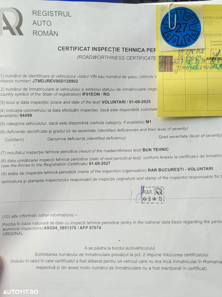 Toyota RAV4 2.5 VVT-i 4x4 Luxury - 35