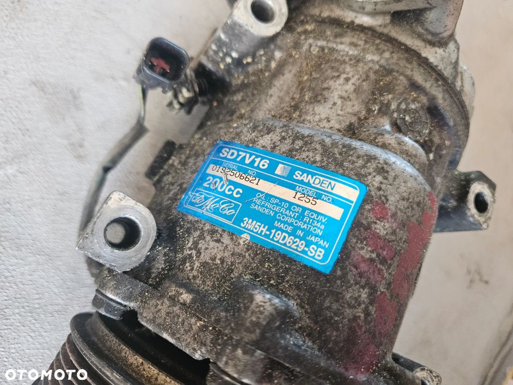Sprężarka pompa kompresor klimatyzacji Ford Focus Mk2 C-Max Mazda3 BK 1,6 TDCI MZ-CD 3M5H-19D629-SB - 2