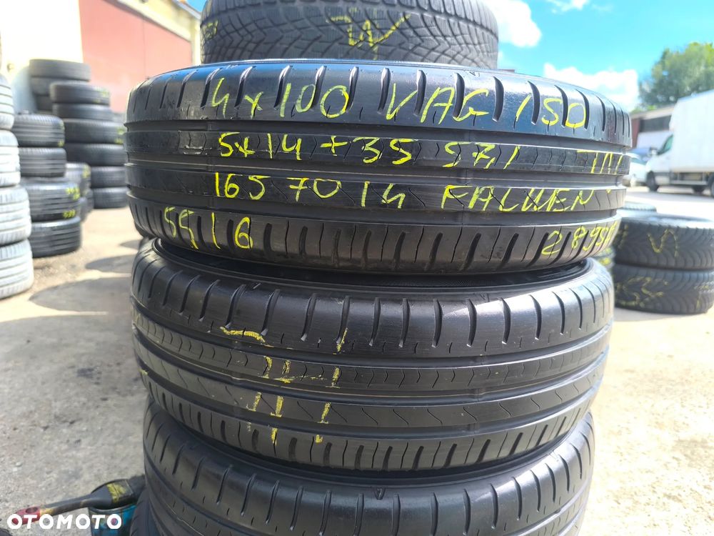 4x100 Felgi Stalowe Stal 14 Koła letnie lato VW UP! UP LUPO POLO CADDY SEAT AROSA IBIZA MII INCA SKODA CITIGO Legnica ALU-RAD 165/70 5,5mm - 8