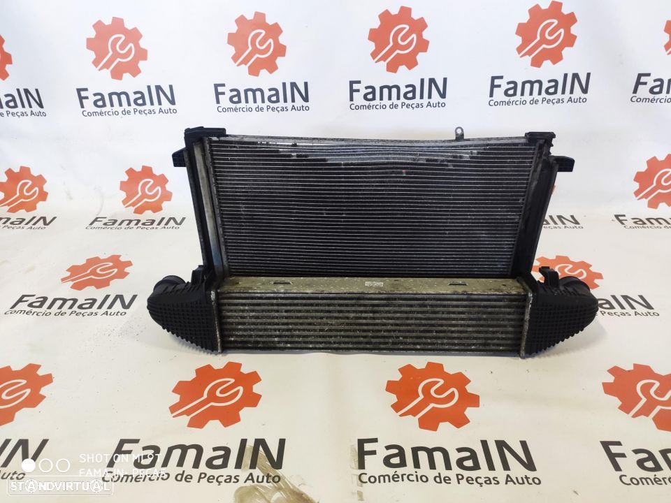 Radiador de água+ Intercooler Mercedes C220CDi - 1