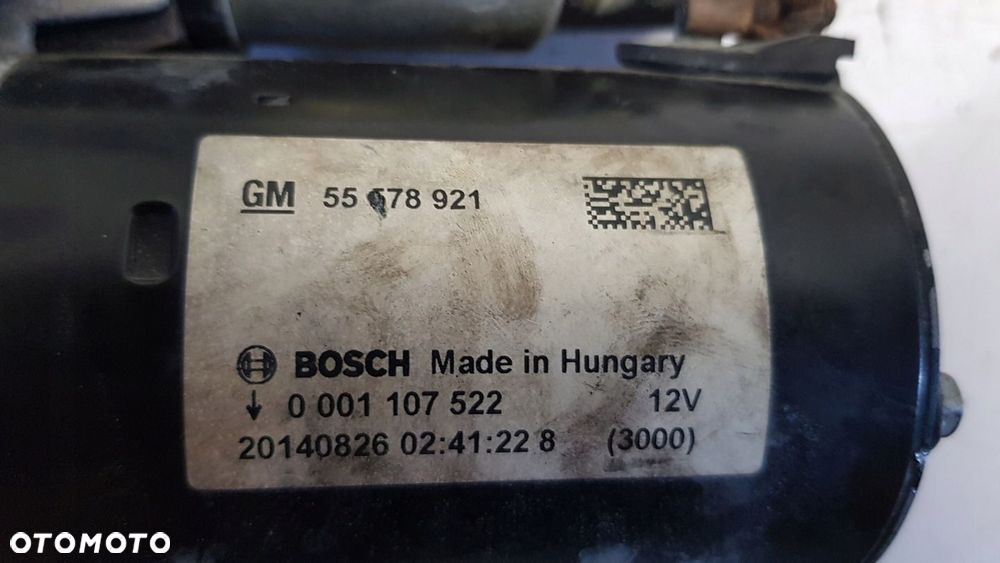 rozrusznik Opel Corsa Adam 1.4 - 7