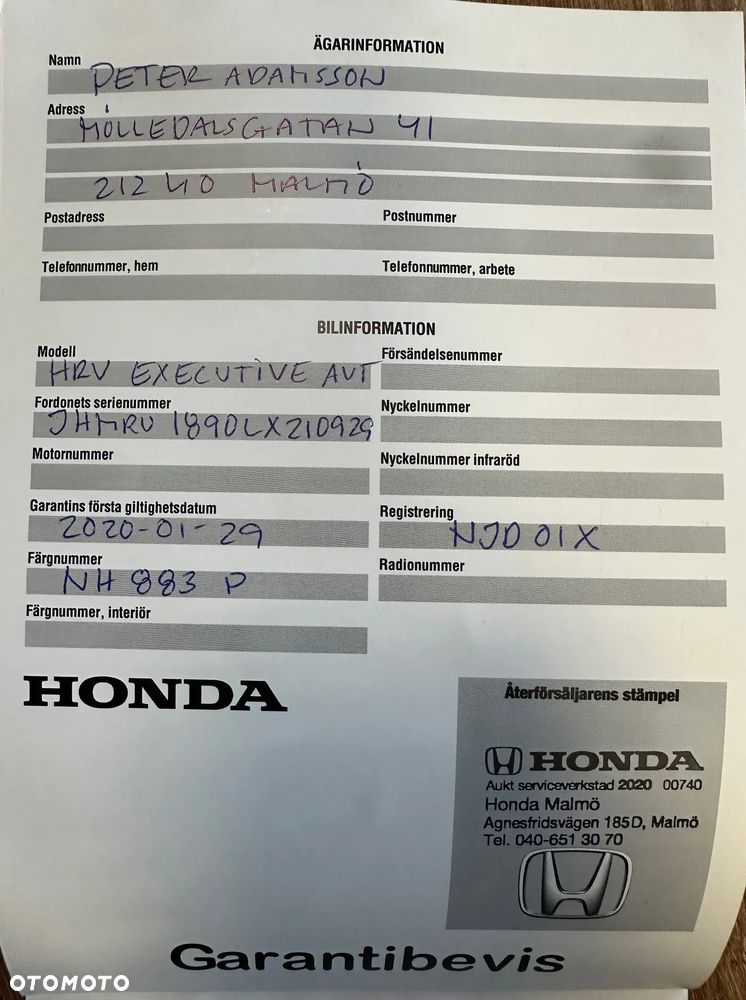 Honda HR-V 1.5 Executive (ADAS) CVT - 35