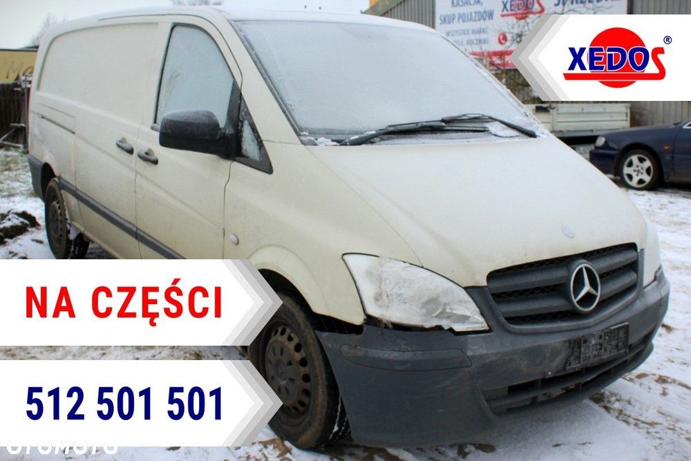Mercedes Vito W639 2011 2.2CDI 651940 (MASKA, ZDERZAK, LAMPA, BŁOTNIK, DRZWI, SZYBA, FOTEL) - 1