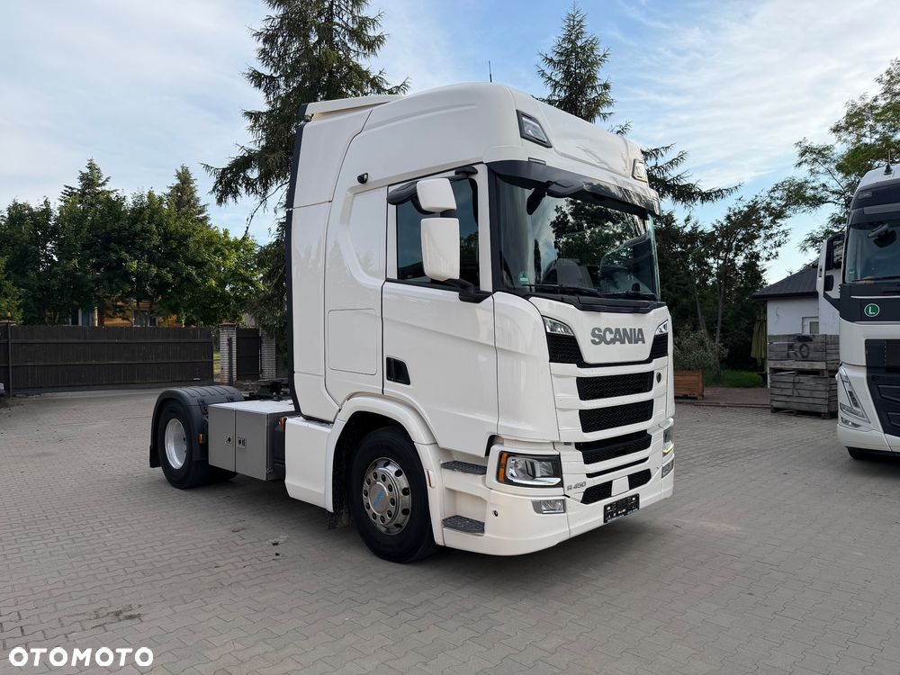 Scania R450 / cała na poduszkach / klimatyzacja postojowa / z Niemiec / Hydraulika / ADR / FULL LED / Alufelgi - 6