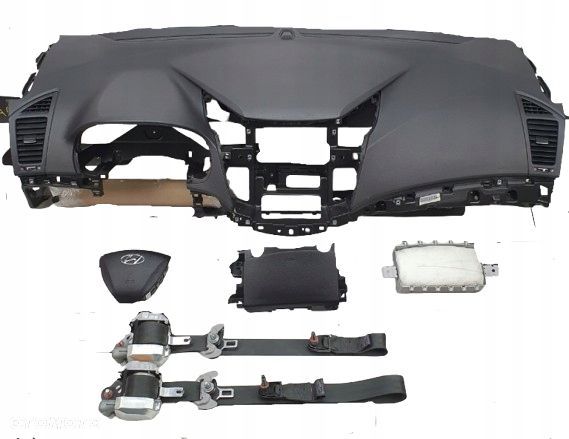 komplet poduszki deska pas pasy hyundai i40 - 1