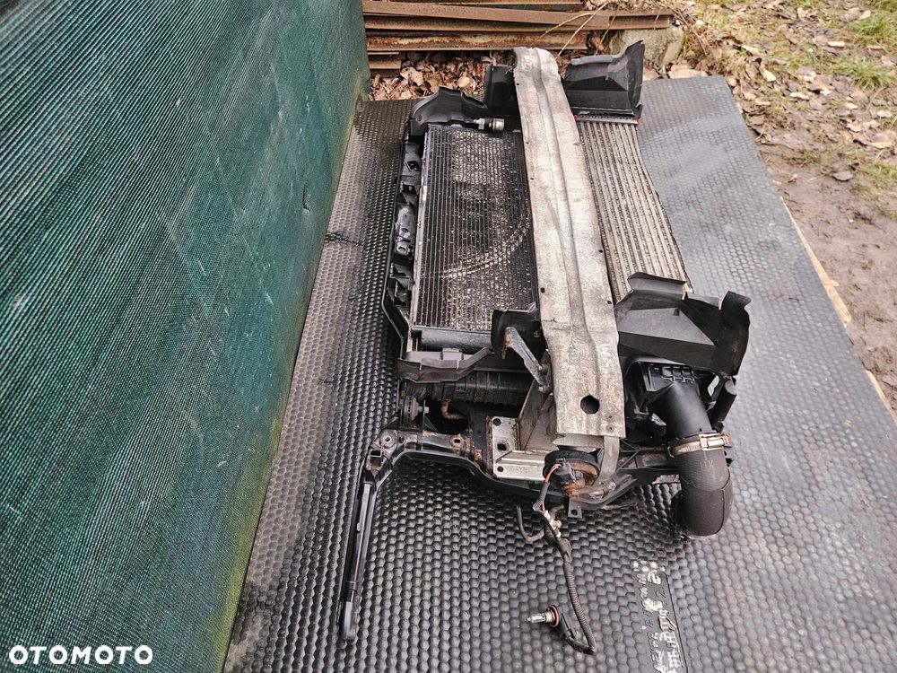 Pas Przedni Wzmocnienie Czołowe Belka Zderzaka Chłodnice Intercooler Wentylator 1.8 2.0 TFSI 2.0 TDI AUDI A4 B8 - 17