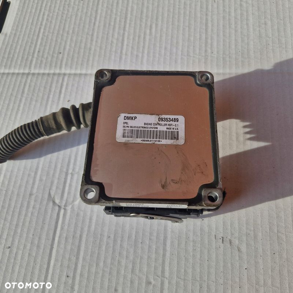 KOMPUTER ECU OPEL ASTRA ZAFIRA 1.6 09353489 DMKP