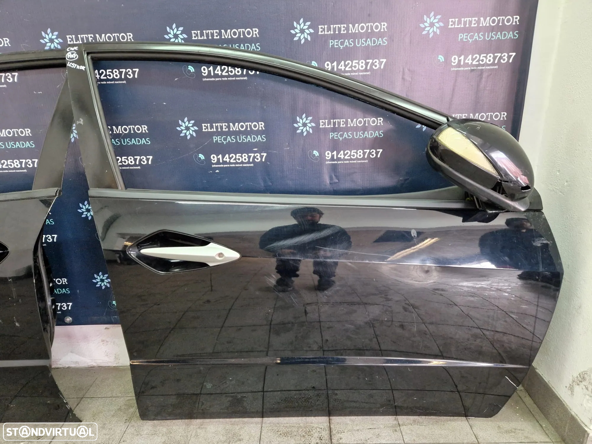 Porta usada HONDA CIVIC FN2 FK8 5 PORTAS HATCHBACK FRENTE TRASEIRA ESQUERDA VIII ENVIO GRATIS - 14