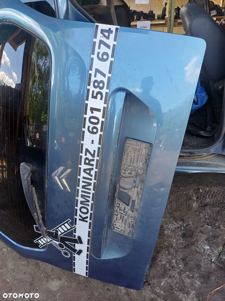 Klapa bagażnika Citroen Berlingo 2015 kompletna foto - 2