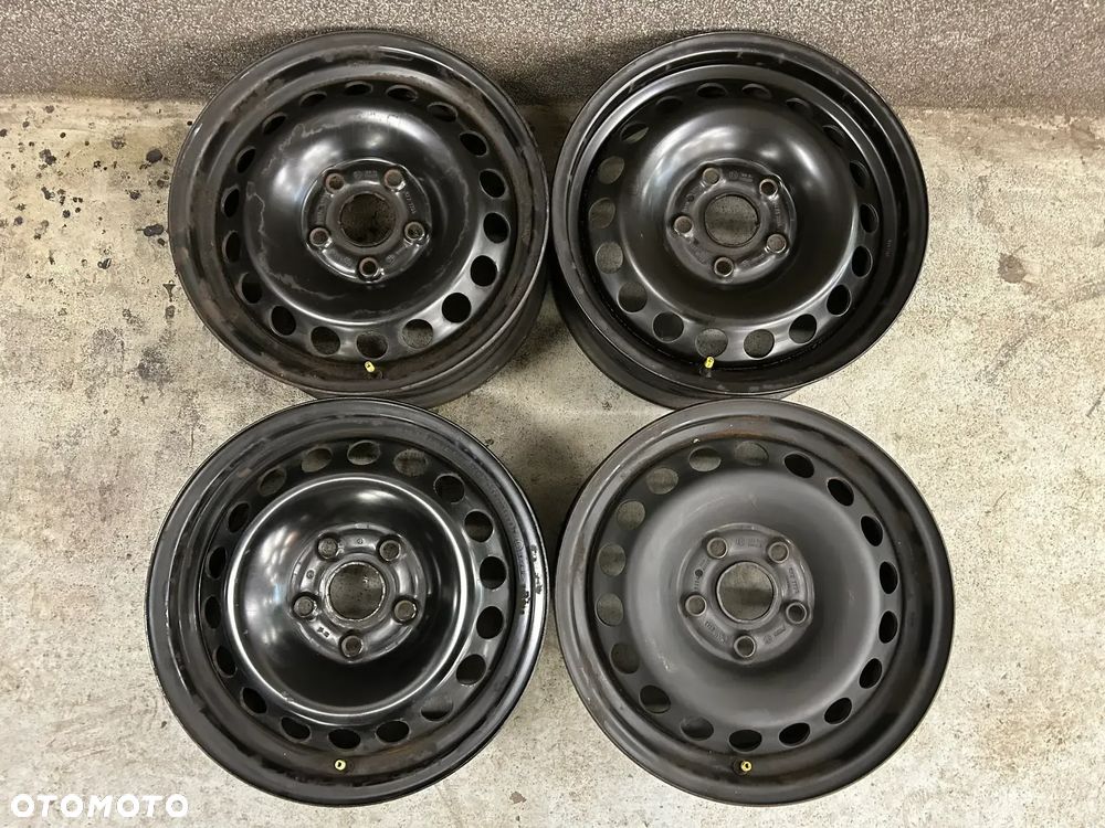 Felgi stalowe VW Golf 5, 6, 7, Touran, Caddy 15 cali 5x112 4szt. - 1
