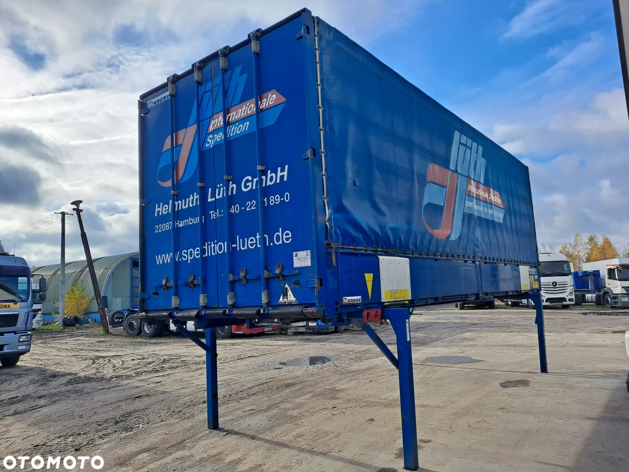 Krone Zabudowa BDF 7,45 18 palet Faktura VAT - 2